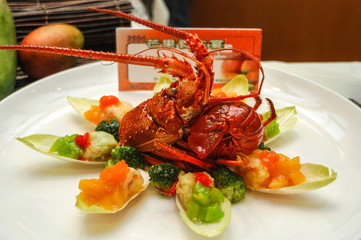 台湾料理　ロブスター