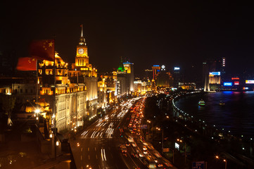 Fototapeta na wymiar 上海の夜景