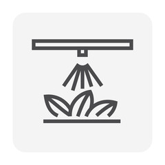 watering sprinkler  icon design.