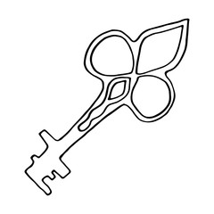 Fairytale Magic Door Key Or caskets.