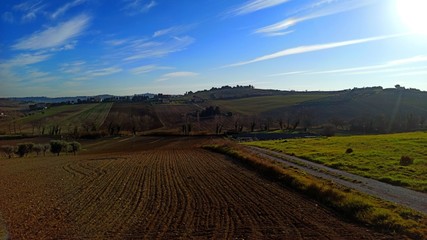 Fototapeta premium Italian countryside