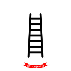 ladder icon in trendy flat style