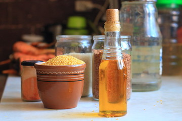 storage of cereals, healthy food