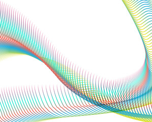 Abstract background blend wave line design for Wallpaper, Banner, Background, Card, Book Illustration, landing page