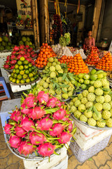 ベトナムの青果店
