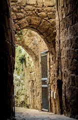 Naklejka premium Israel Acre Middle East Ancient City Mediterranean Sea
