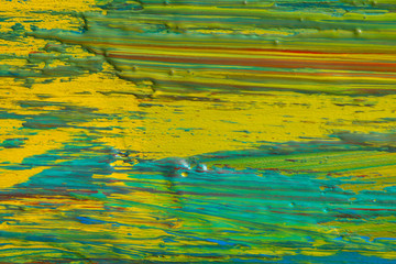 Abstrct art. Hand-painted background. SELF MADE