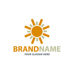 creative glow logo design, vector