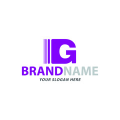 Creative Letter G Logo Design, Vector