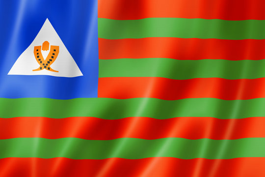 Bubis ethnic flag, Africa