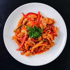 Touk sai traditional Caucasian dish