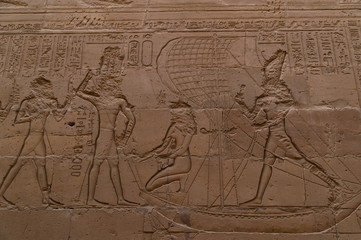 Fototapeta na wymiar エジプト　ホルス神殿