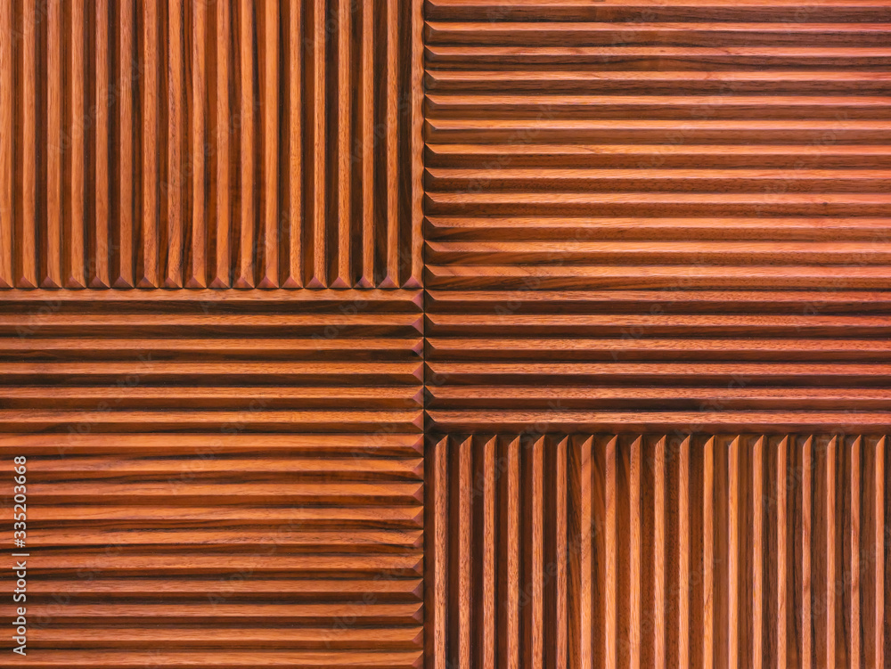 Aufkleber wooden tiles wall texture geometric pattern architecture details art background