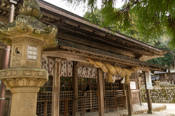 島根県出雲　玉作湯神社