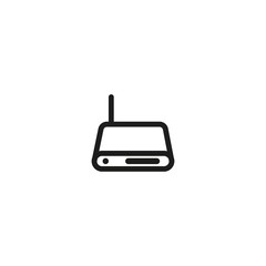 Fototapeta premium WiFi modem 