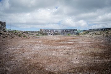 Fototapeta na wymiar High Knoll Fort, St Helena
