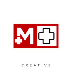 Obraz premium m logo design vector icon