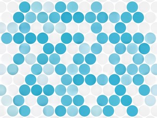 Colorful Circle pattern with a rough texture. Background texture wall and have copy space for text. Picture for creative wallpaper or design art work.