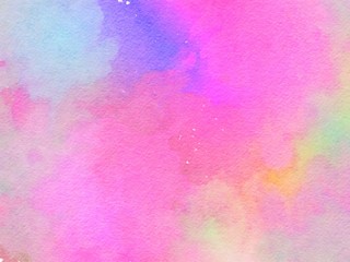Sweet pastel watercolor paper texture for backgrounds. colorful abstract pattern. The brush stroke graphic abstract. Picture for creative wallpaper or design art work.