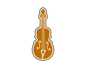 Fototapeta premium violin vector