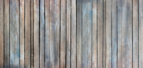 Old wood plank wall texture for decoration background or backdrop.