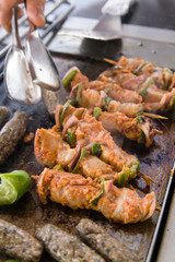 エジプト料理　串焼き