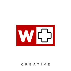 w logo design vector icon