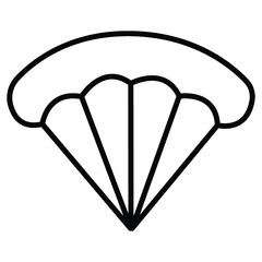 Parachute Air Landing Skydiving icon
