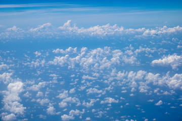 Beautiful blue sky with clouds background.Sky clouds.Sky with clouds weather nature cloud blue
