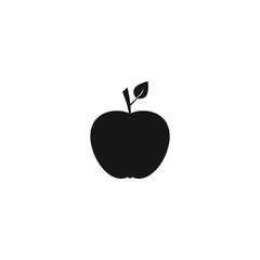Apple icon vector.