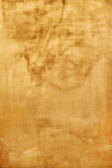 vertical gold painted metal sheet for background