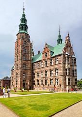 Rosenborg castle in Copenhagen, Denmark