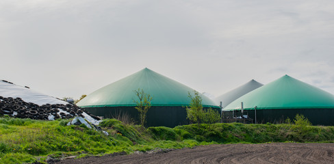 Biogasanlage zur Stromerzeugung und Energiegewinnung 