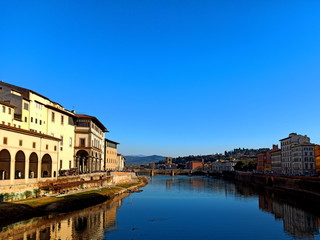 Bridge over the Arno river in Florence