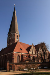 Marienkirche in der Altstadt von Salzwedel