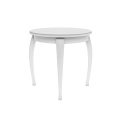 White round table