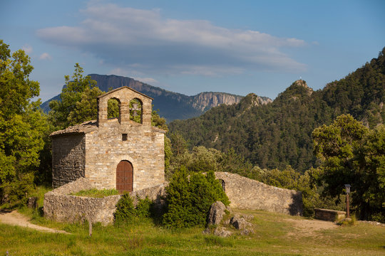 Ermita rom&aacute;nica de Sant Serni del Grau, Sant Lloren&ccedil; de Morunys, Solson&egrave;s, Provincia de Barcelona, Catalunya