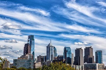 Fototapeta premium Skyline Philadelphia