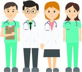 Fototapeta premium doctors - nurse