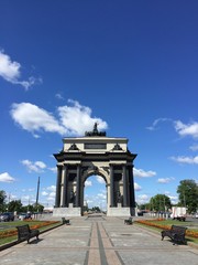 Fototapeta na wymiar Moscow Gate 