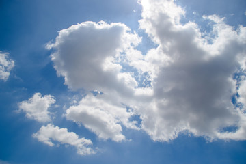 Abstract cloud on the sky using for background