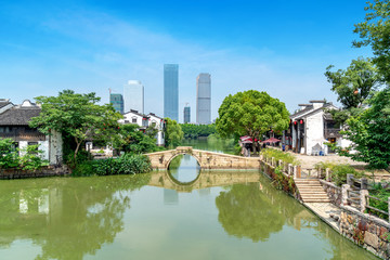 Obraz premium Historic scenic old town Wuzhen, China