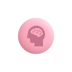Brain -  Modern App Button