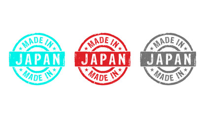Made in Japan stamp and stamping