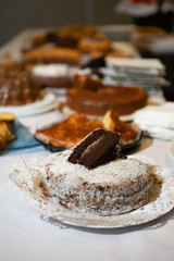 homemade chocolate cake