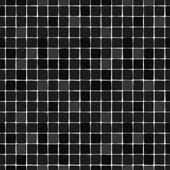 Simple repeated pattern of black resquare tiles