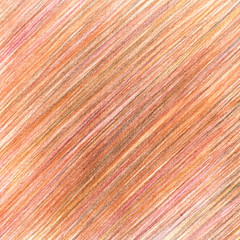 Hand-drawing texture with colored pensils. Brown abstract background.