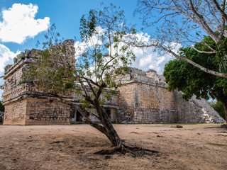 Mayan ruins of Chichén-Itzá, Yucatan, Mexico, withouth people