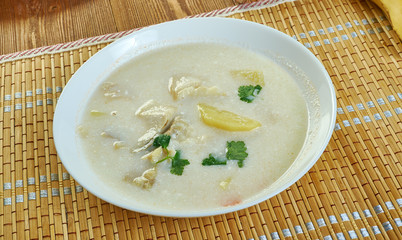 Whitefish, Leek and Celery Chowder