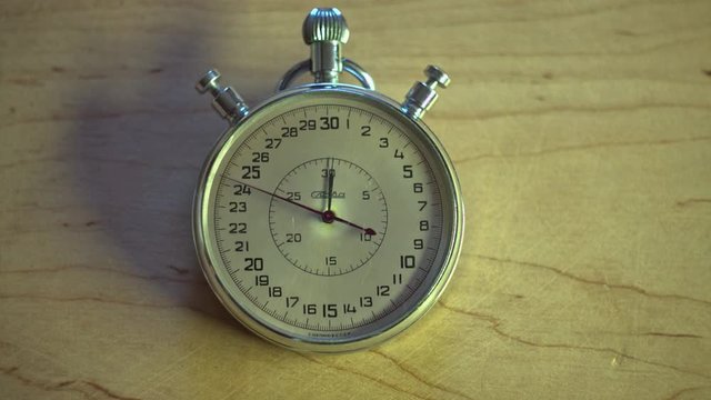 Old mechanical stop watch or timer